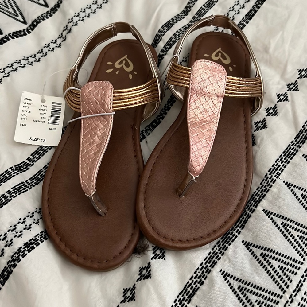 Justice sandals